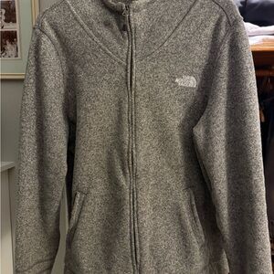 The North Face Charcoal Zip-Up Fleece
